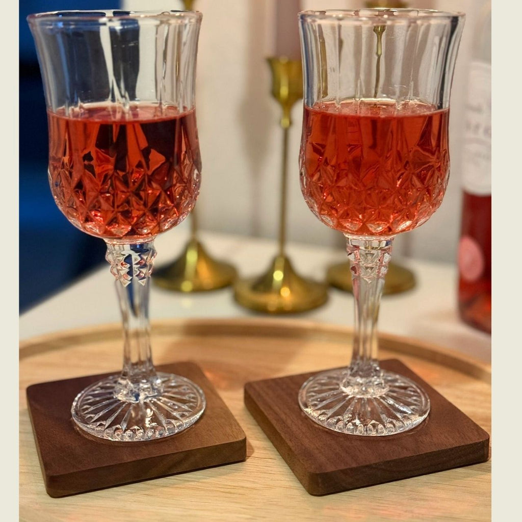 ILK Untersetzer aus echter Walnuss zum Schutz von Oberflächen