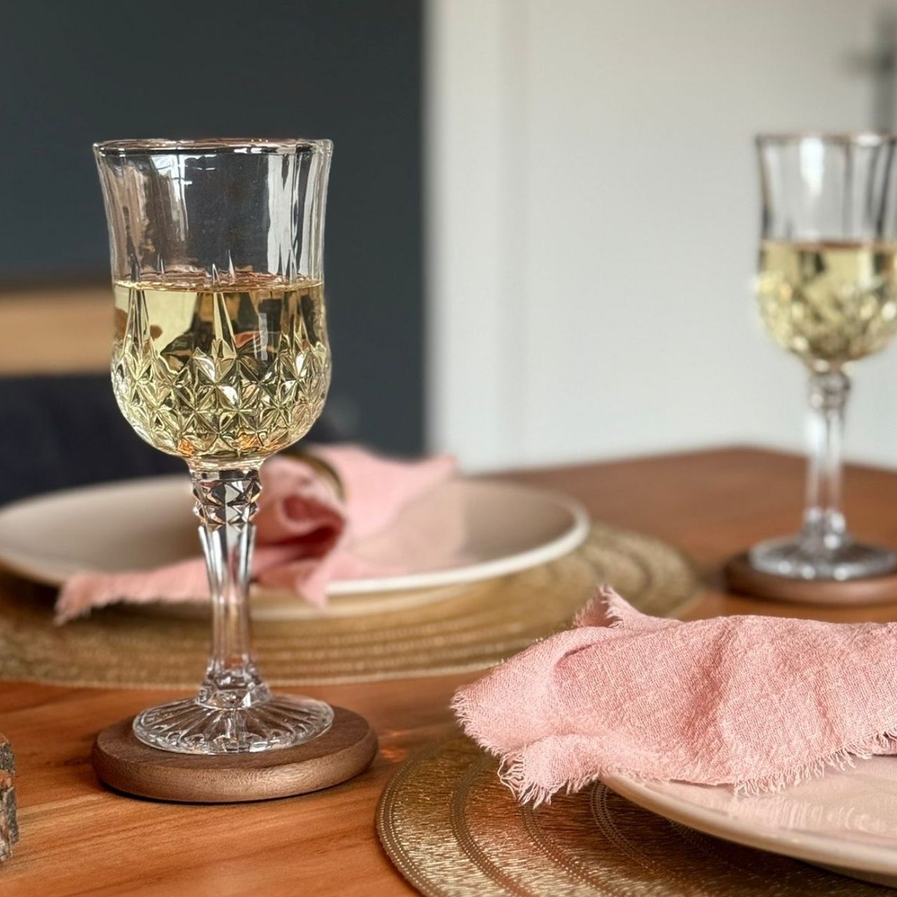 ILK Untersetzer rund – ideal für Gläser, Tassen und Kerzenhalter