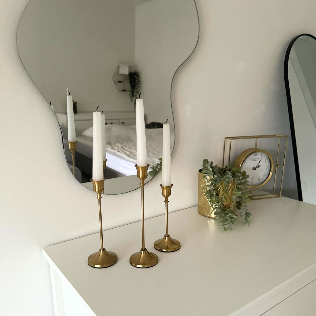 Dekorativer Kerzenhalter für Esstisch, Sideboard oder Fensterbank