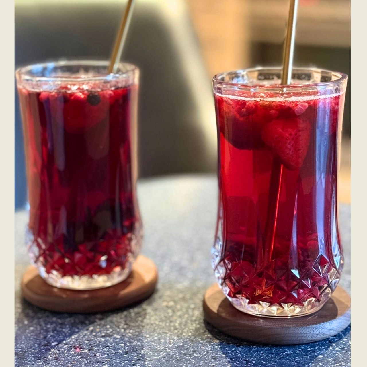 Hochwertiges Luna Langglas für Cocktails, Latte und Wasser