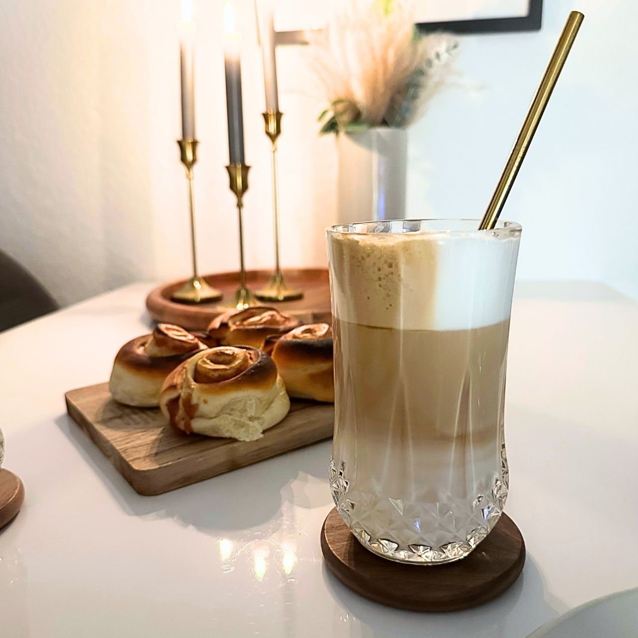 Vintage Luna Glas in langer Ausführung – Vintora Home