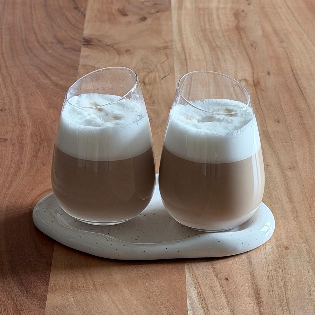 Mirel trinkglas Nah mit Kaffee beispiel