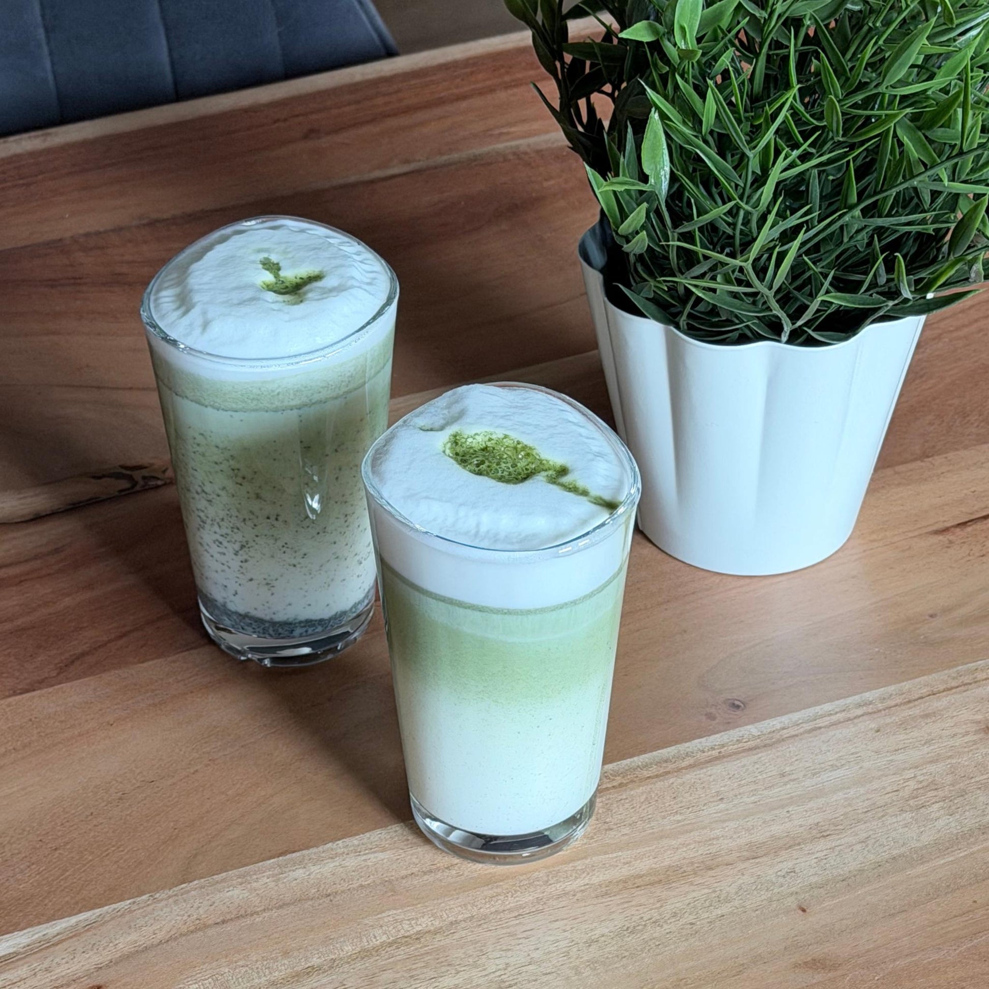 Nelia Produktbild nah mit matcha