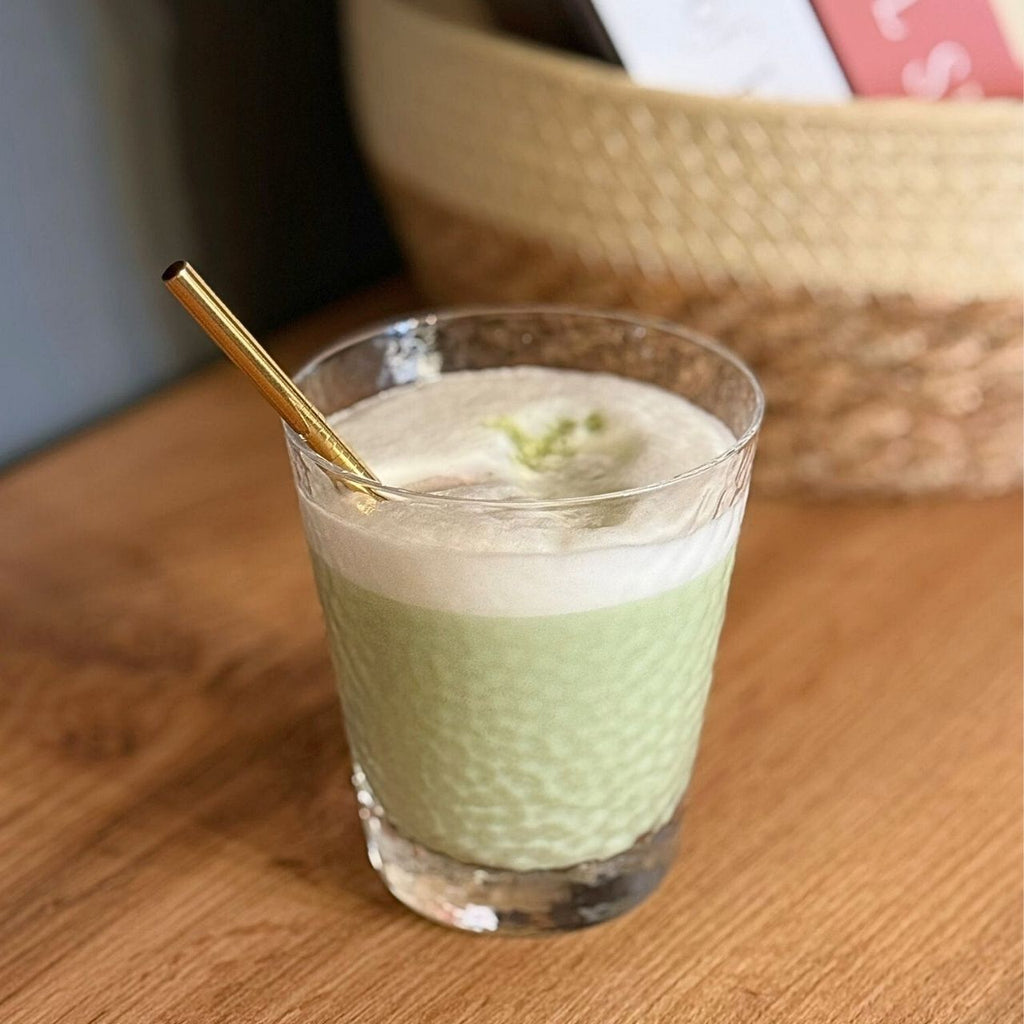 Hochwertiges Nuvia Kurzglas mit moderner Oberflächenstruktur