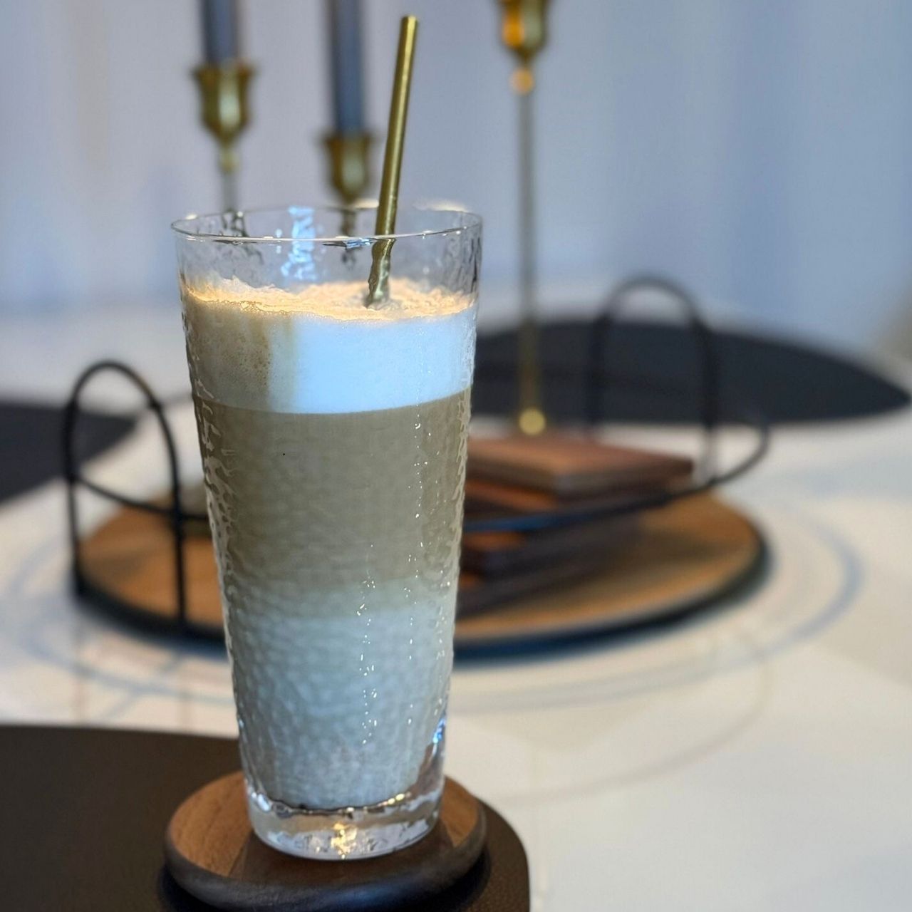 Langes Nuvia Glas für heiße und kalte Getränke – Vintora Home