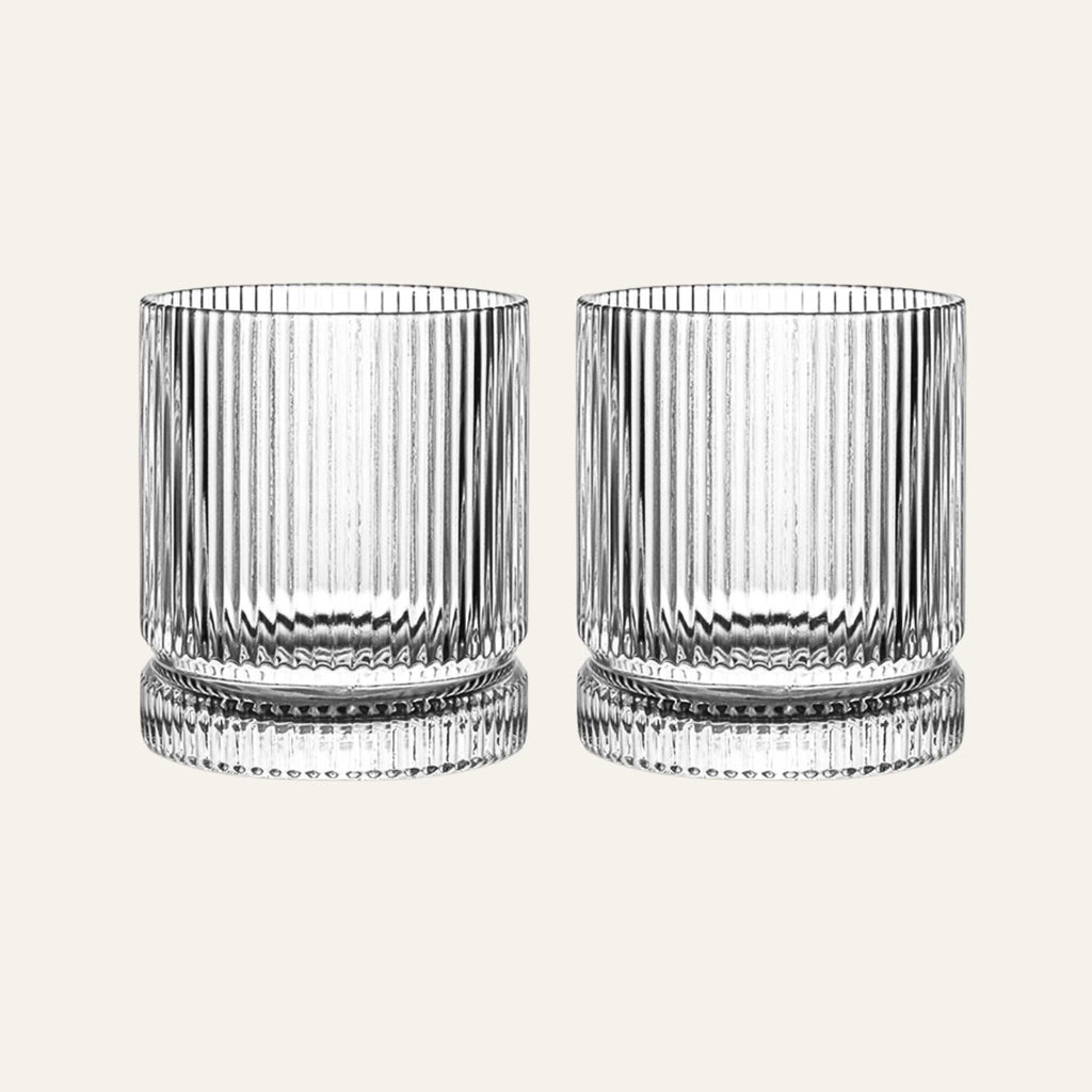 Riva Trinkglas gerillt titelbild 2er set