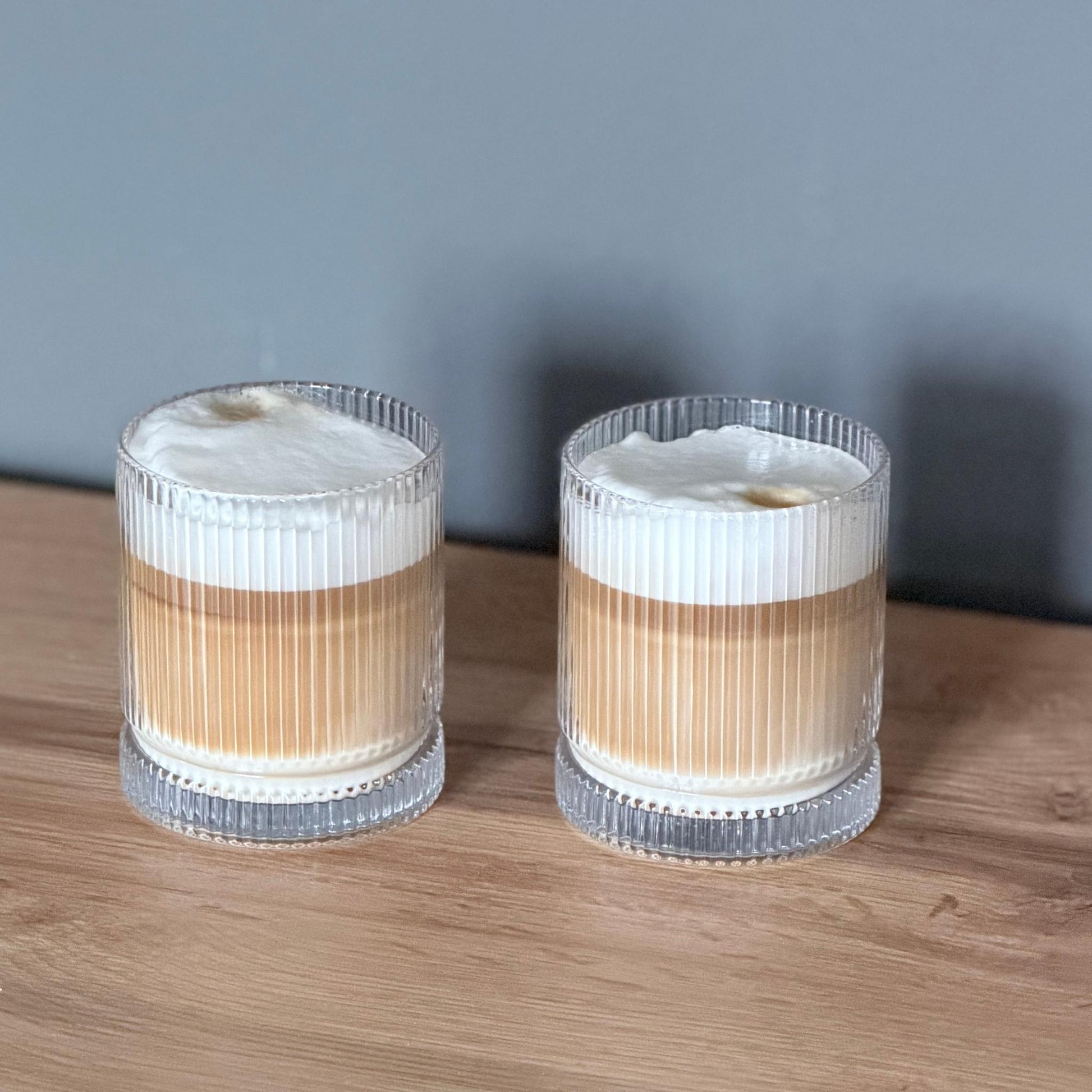 Riva Trinkglas gerillt mit kaffee