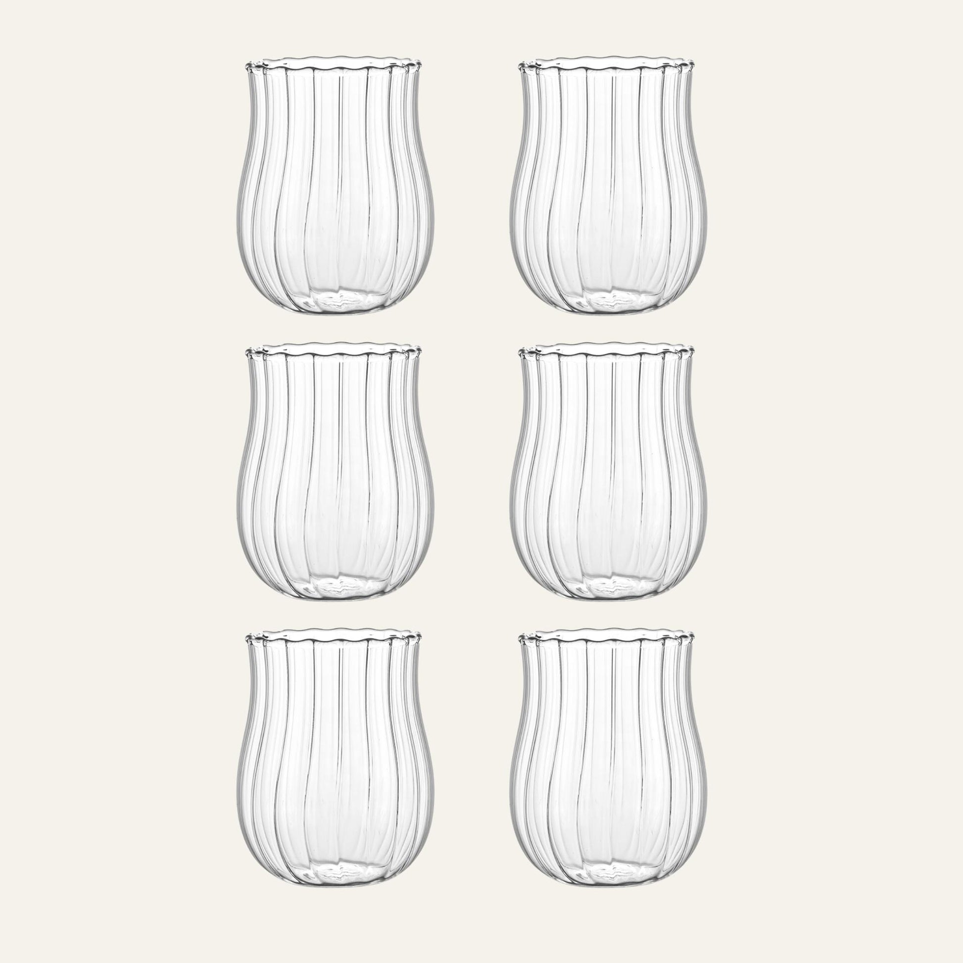 Tulia trinkglas titelbild 6er set