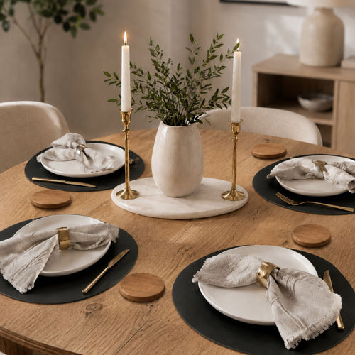 untersetzer rund echtholz